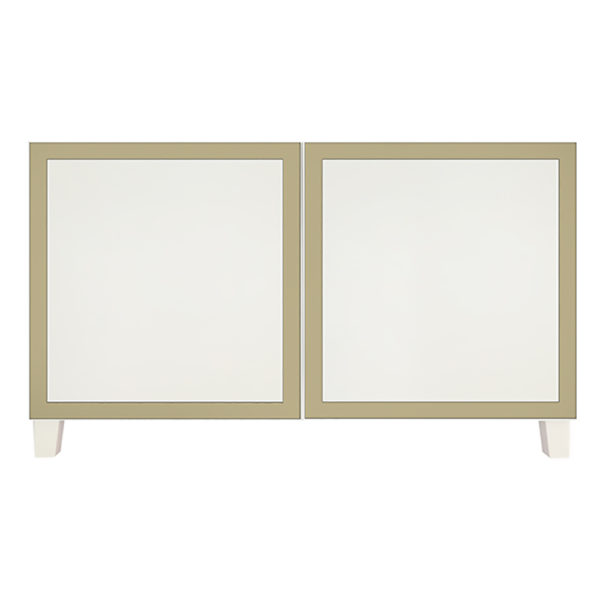 BC2D-RX2325T-2 ,overlays Rex Thick 1.5 inch lines Kit Ikea Besta 2 door console unit