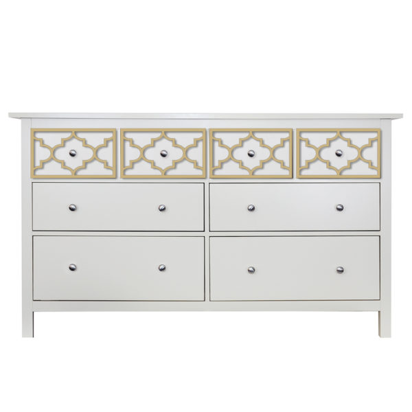 O'verlays Jasmine Kit for Ikea hemnes 8 drawer dresser