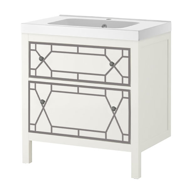 O'verlays Chip Kit for Ikea 31" Sink Cabinet 2 Drawer