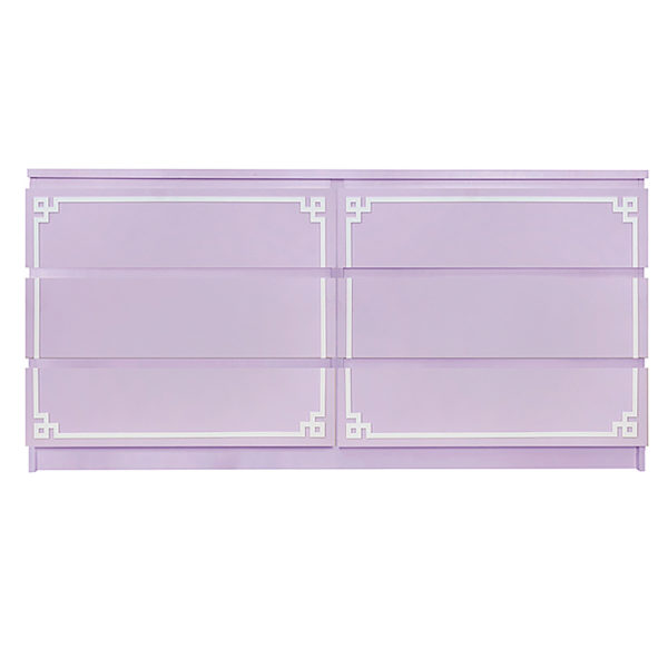 Overlays Pippa Malm #2 Kit Ikea Malm 6 drawer long dresser