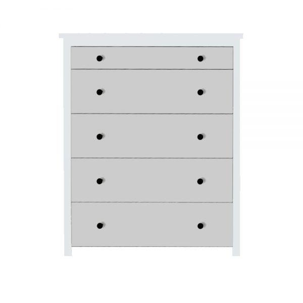 Hacks for Ikea Koppang 5 drawer chest